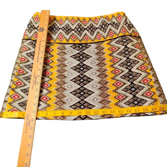 Loft Graphic Print Skirt, Size 6 - Picture 4 of 6